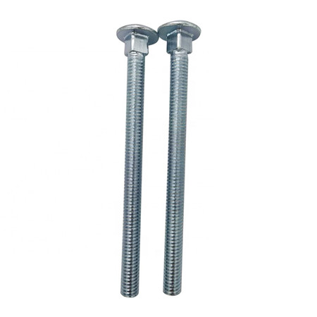 Carbon Steel Gred 4.8 Galvanized DIN 603 Carriage Bolt