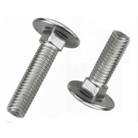 M6x20mm Coach Bolt and nut washer Kit per 100