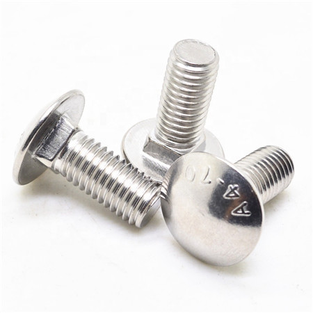 Din933 316 316 Stainless Bolt China Fsctory 304 316 Duplex Stainless Steel 2205 M4 Carriage Bolt