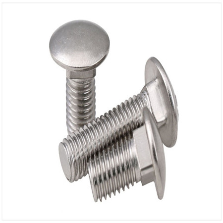 Pack Of 6 UNC Coach Carriage Bolt M12 X 150Mm Bzp With Nut