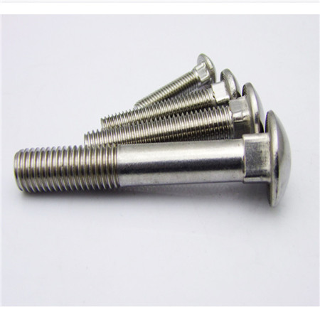 Pembekal China DIN603 Galvanized Carriage Bolt with Nut