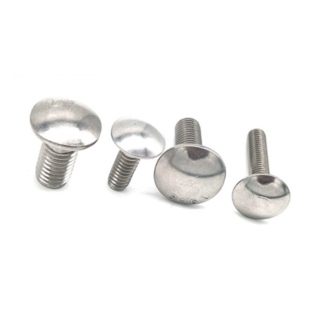 Din603 Carriage Bolt Stainless DIN603 Big Head Stainless Steel Fine Thread Carriage Bolt
