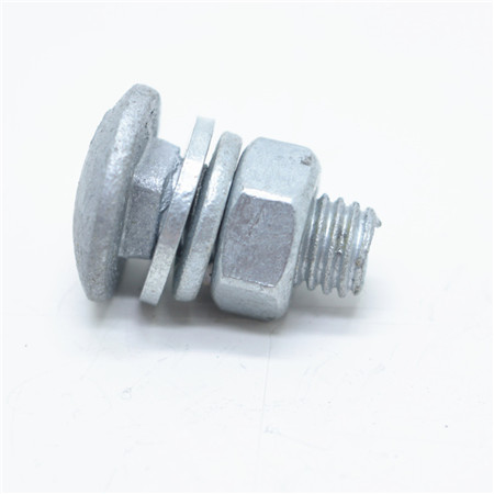 SS304 SS316 SS Stainless Steel Carriage Bolt And Nut DIN603