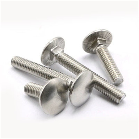 Steel Flat Countersunk Head Square Short / Long Neck Carriage Bolt DIN608 DIN605
