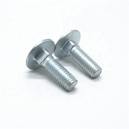 Carriage Bolt And Nut 304 Bolts M10 M12 Screw Flat Head Large Stainless Steel Wood Zinc Brass Hitam M4 Unc 1/4 * 1 1/2