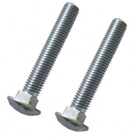 1/4 Carriage Bolt Zink Plated Baut 307A Steel 1/4