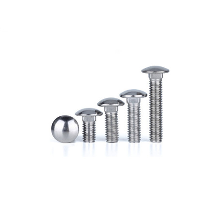 Zink Carriage Bolt Stainless Round Head Neck Neck Stainless Steel Carriage Bolt