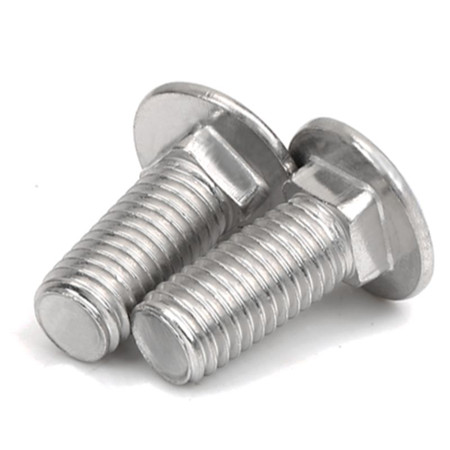Brass Carriage Bolt Stainless Perno Coche Stainless Steel Leher Pendek DIN 603 Carriage Bolt