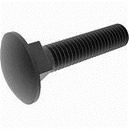 Zink Bolt Wood Fastener A307 Round Head Bolt With Nibs Carbon Steel Plain Timber Bolts Untuk Industri Kayu